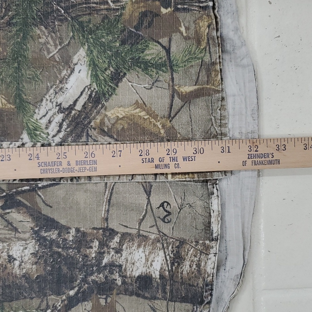 Bushmaster shirt men's size 2XL tan Realtree camouflage button down ripstop - Picture 6 of 14
